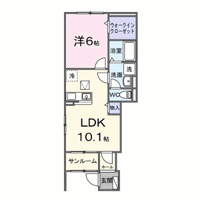 ヒカルサ岐阜琴塚サウス 101【管理NO：1-028703801-01010】 ★家具家電は申し込み後に搬入します★ ★2026年10月下旬入居可能★の外観画像