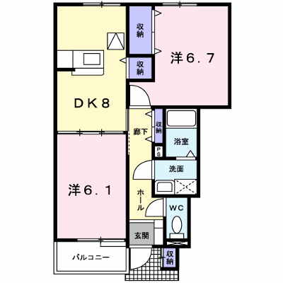 ソレアード　カーサＣ 102【管理NO：1-011532203-01020】 ★家具家電は申し込み後に搬入します★の外観画像