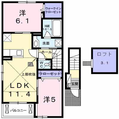 クレモンティーヌ　Ａ 201【管理NO：1-020531701-02010】 ★家具家電は申し込み後に搬入します★ ★2026年09月中旬入居可能★の外観画像