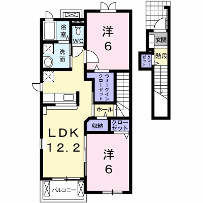 コージーコート朝霧Ⅱ番館 203【管理NO：1-015441602-02030】 ★家具家電は申し込み後に搬入します★ ★2026年09月中旬入居可能★の外観画像