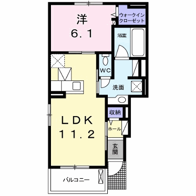 クレモンティーヌ　Ａ 101【管理NO：1-020531701-01010】 ★家具家電は申し込み後に搬入します★ ★2026年09月中旬入居可能★の外観画像
