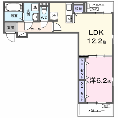エストレーラ 203【管理NO：1-028485301-02030】 ★家具家電は申し込み後に搬入します★ ★2026年11月中旬入居可能★の外観画像