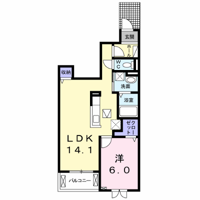 オーキッド　プレイス 102【管理NO：1-024725601-01020】 ★家具家電は申し込み後に搬入します★ ★2026年09月中旬入居可能★の外観画像