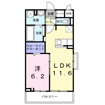 メゾンルミネ若松 201【管理NO：1-027844501-02010】 ★家具家電は申し込み後に搬入します★ ★2026年09月下旬入居可能★の外観画像