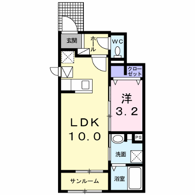 マ・メゾン土器　Ⅱ 105【管理NO：1-023651902-01050】 ★家具家電は申し込み後に搬入します★ ★2026年10月中旬入居可能★の外観画像