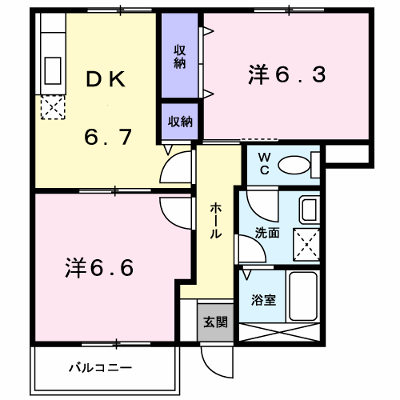 ユートピアヒラオ　Ａ 102【管理NO：1-007638101-01020】 ★家具家電は申し込み後に搬入します★ ★2026年09月下旬入居可能★の外観画像
