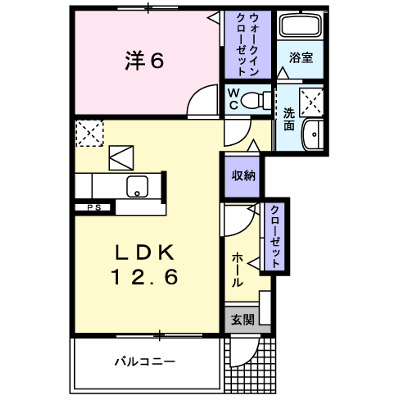 プライム　Ａ 103【管理NO：1-014395601-01030】 ★家具家電は申し込み後に搬入します★ ★2026年10月上旬入居可能★の外観画像