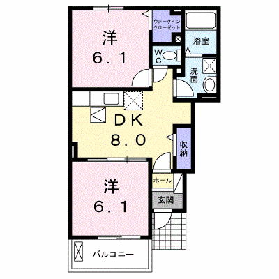 グランツ　光 102【管理NO：1-020515601-01020】 ★家具家電は申し込み後に搬入します★ ★2026年10月中旬入居可能★の外観画像