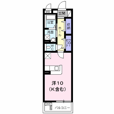 ルクレイル西桜 303【管理NO：1-022068101-03030】 ★家具家電は申し込み後に搬入します★ ★2026年10月中旬入居可能★の外観画像