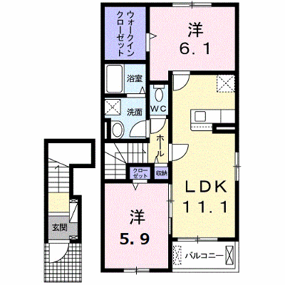 ドエルＦ・Ｔ・Ｋ　Ⅳ番館 203【管理NO：1-025809902-02030】 ★家具家電は申し込み後に搬入します★ ★2026年10月中旬入居可能★の外観画像