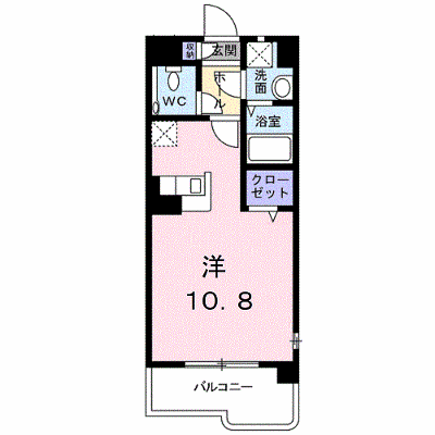 エレンシア 301【管理NO：1-013407901-03010】 ★家具家電は申し込み後に搬入します★ ★2026年10月中旬入居可能★の外観画像