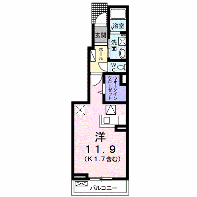 クイーンズ・ガーデンⅡ　Ａ 105【管理NO：1-023183801-01050】 ★家具家電は申し込み後に搬入します★の外観画像