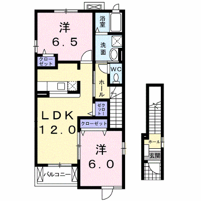 メルシープラザⅣ 203【管理NO：1-014173901-02030】 ★家具家電は申し込み後に搬入します★ ★2026年10月中旬入居可能★の外観画像