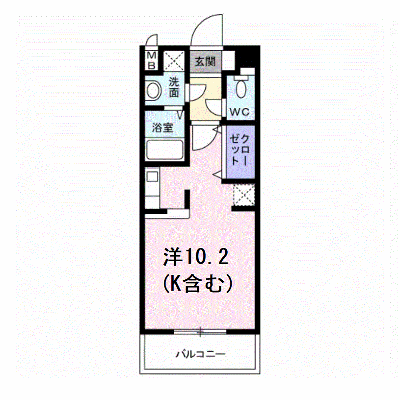 カーサ　ビータス 304【管理NO：1-016194201-03040】 ★家具家電は申し込み後に搬入します★の外観画像