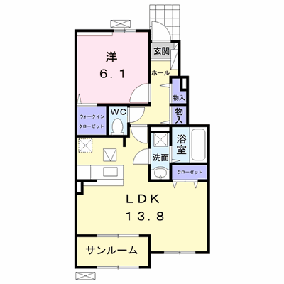 ウイング日出　Ⅳ 102【管理NO：1-024380702-01020】 ★家具家電は申し込み後に搬入します★の外観画像