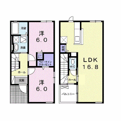 シャルム画図Ⅱ番館　Ｂ 102【管理NO：1-023053002-01020】 ★家具家電は申し込み後に搬入します★の外観画像