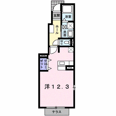 ハンディＦＴⅢ 101【管理NO：1-016608001-01010】 ★家具家電は申し込み後に搬入します★ ★2026年09月中旬入居可能★の外観画像