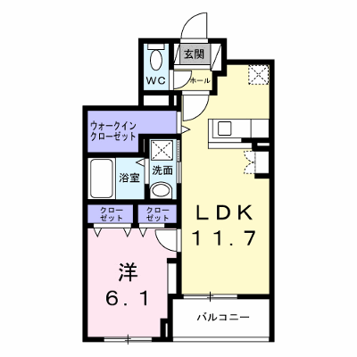 カーサ　コロレ 102【管理NO：1-028011801-01020】 ★家具家電は申し込み後に搬入します★ ★2027年03月下旬入居可能★の外観画像