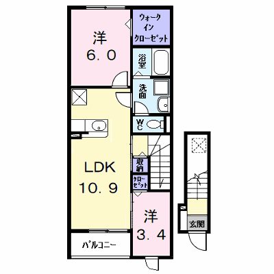 グラン　ブレス 202【管理NO：1-028664101-02020】 ★家具家電は申し込み後に搬入します★ ★2026年11月下旬入居可能★の外観画像