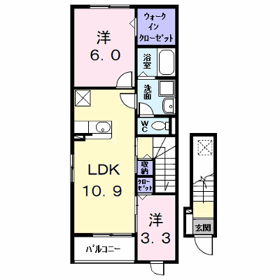 グラン　ブレス 201【管理NO：1-028664101-02010】 ★家具家電は申し込み後に搬入します★ ★2026年11月下旬入居可能★の外観画像