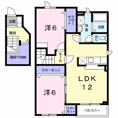 セントプレリーⅤ 201【管理NO：1-013832701-02010】 ★家具家電は申し込み後に搬入します★ ★2026年10月中旬入居可能★の外観画像