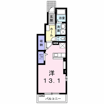 フィオーレＡ 101【管理NO：1-015443101-01010】 ★家具家電は申し込み後に搬入します★ ★2026年10月中旬入居可能★の外観画像