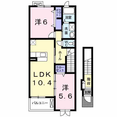 ルピナス　Ｃ棟 203【管理NO：1-014812703-02030】 ★家具家電は申し込み後に搬入します★ ★2026年10月中旬入居可能★の外観画像