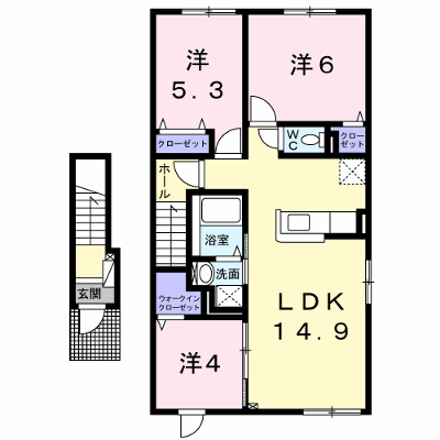 スペランツァ 205【管理NO：1-025162701-02050】 ★家具家電は申し込み後に搬入します★ ★2026年10月中旬入居可能★の外観画像