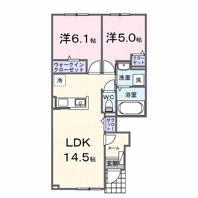 ラ　カーサ・ミーアⅥ 103【管理NO：1-028510601-01030】 ★家具家電は申し込み後に搬入します★ ★2027年02月上旬入居可能★の外観画像