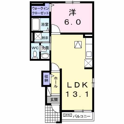 ウィステリア 104【管理NO：1-016970801-01040】 ★家具家電は申し込み後に搬入します★ ★2026年10月中旬入居可能★の外観画像