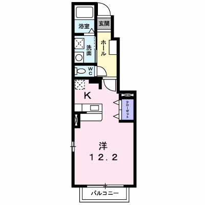 ベルフローラⅡ 102【管理NO：1-014092702-01020】 ★家具家電は申し込み後に搬入します★ ★2026年09月中旬入居可能★の外観画像