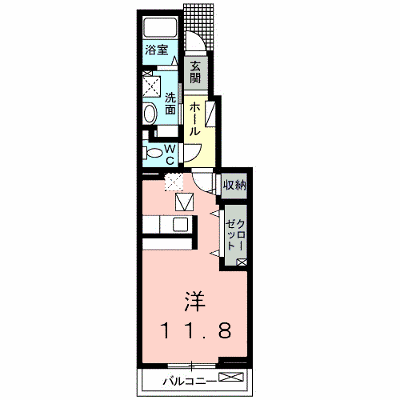 ウェルデンス　仙台小田原Ｂ 103【管理NO：1-024668502-01030】 ★家具家電は申し込み後に搬入します★ ★2026年10月中旬入居可能★の外観画像