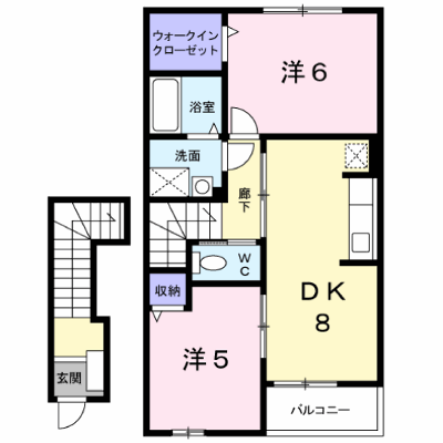 プルミエ　アムール　Ａ 202【管理NO：1-012941901-02020】 ★家具家電は申し込み後に搬入します★ ★2026年10月下旬入居可能★の外観画像