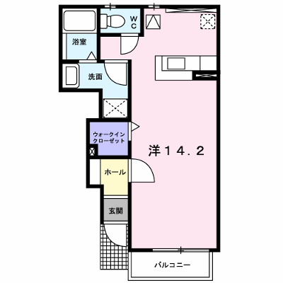 クレメント 103【管理NO：1-014027501-01030】 ★家具家電は申し込み後に搬入します★ ★2026年10月中旬入居可能★の外観画像