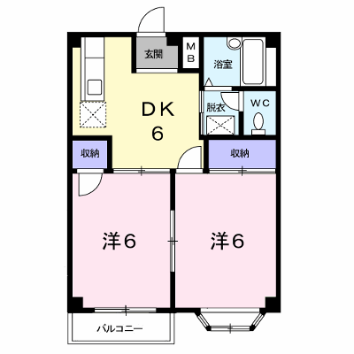 エクセルハイツ 202【管理NO：1-003872701-02020】 ★家具家電は申し込み後に搬入します★ ★2026年10月上旬入居可能★の外観画像