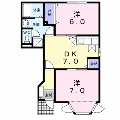 ソレアードＴＫ 103【管理NO：1-009526301-01030】 ★家具家電は申し込み後に搬入します★ ★2026年11月中旬入居可能★の外観画像