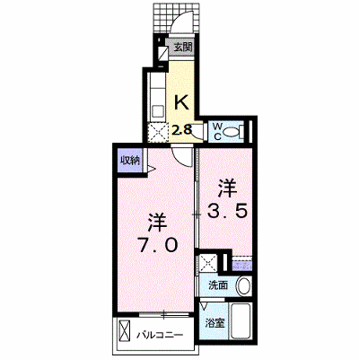 プリマ・クラッセ 104【管理NO：1-018392401-01040】 ★家具家電は申し込み後に搬入します★ ★2026年12月上旬入居可能★の外観画像