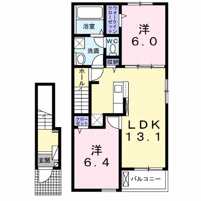 グレイス　Ⅰ 205【管理NO：1-027424001-02050】 ★家具家電は申し込み後に搬入します★ ★2026年10月中旬入居可能★の外観画像