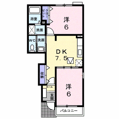 プラシード幸手　Ｂ 104【管理NO：1-012822902-01040】 ★家具家電は申し込み後に搬入します★ ★2026年10月上旬入居可能★の外観画像