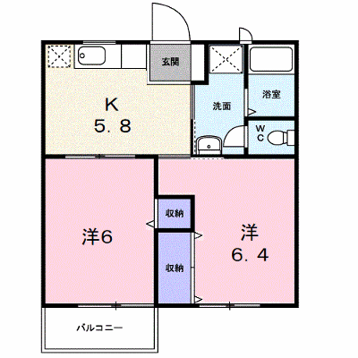 エルディムＯＴＵＮＡ　Ｂ 103【管理NO：1-007256802-01030】 ★家具家電は申し込み後に搬入します★ ★2026年10月下旬入居可能★の外観画像