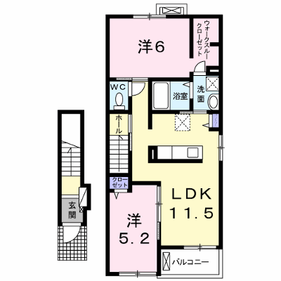 アイリスブルーム　Ｄ 203【管理NO：1-023042002-02030】 ★家具家電は申し込み後に搬入します★の外観画像
