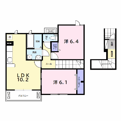 プリムラ 202【管理NO：1-015983001-02020】 ★家具家電は申し込み後に搬入します★ ★2026年11月上旬入居可能★の外観画像