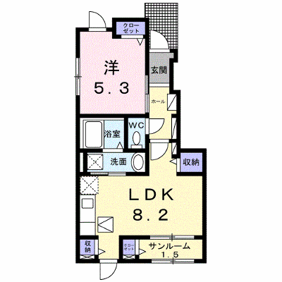 セレーネ 101【管理NO：1-026782501-01010】 ★家具家電は申し込み後に搬入します★の外観画像