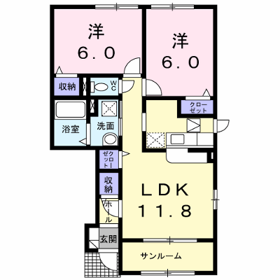 アンダンテ　Ⅲ 101【管理NO：1-015884801-01010】 ★家具家電は申し込み後に搬入します★ ★2026年11月中旬入居可能★の外観画像