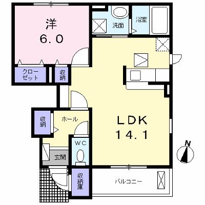 エルマーナＲⅢ・Ｂ 103【管理NO：1-022056202-01030】 ★家具家電は申し込み後に搬入します★ ★2026年10月中旬入居可能★の外観画像