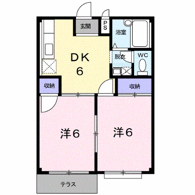 エルディムふじおかＡ 102【管理NO：1-001147401-01020】 ★家具家電は申し込み後に搬入します★ ★2026年10月中旬入居可能★の外観画像