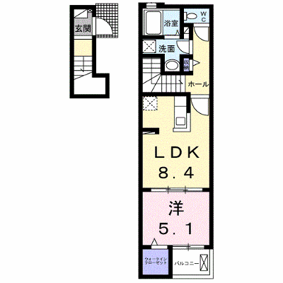 リュニック 202【管理NO：1-027507001-02020】 ★家具家電は申し込み後に搬入します★の外観画像