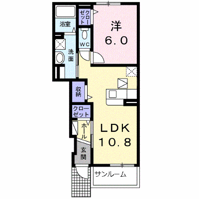 ムーンライト 102【管理NO：1-019632801-01020】 ★家具家電は申し込み後に搬入します★ ★2026年11月中旬入居可能★の外観画像