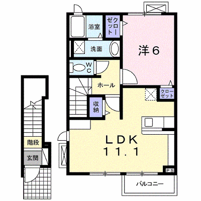 ベリンガム 201【管理NO：1-015714401-02010】 ★家具家電は申し込み後に搬入します★ ★2026年10月中旬入居可能★の外観画像