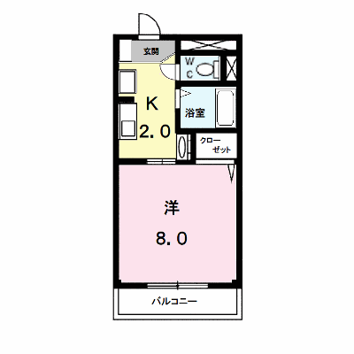 ラシックＫ 101【管理NO：1-099071901-01010】 ★家具家電は申し込み後に搬入します★ ★2026年09月中旬入居可能★の外観画像